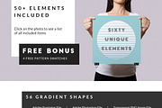 Geometric Gradient Design Kit, an Object Graphic by Pixel Supplies (Thumbnail 5 of 5)