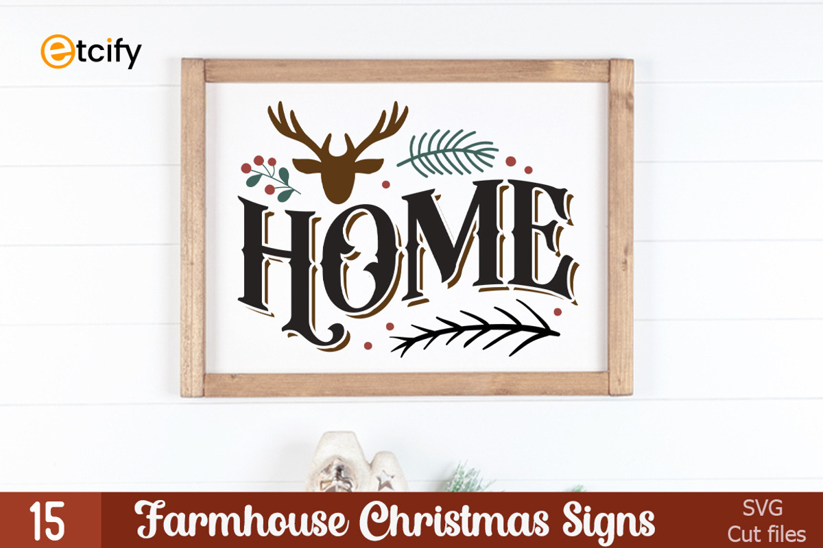 Christmas Farmhouse Making Signs, a Texture Graphic by Etcify (Photo 5 of 7)