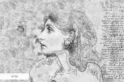 Da Vinci Sketch Action for Photoshop, an Action Add-On by FixThePhoto (Thumbnail 12 of 42)