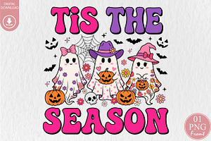 Tis The Season Halloween Sublimation, a Seasonal Illustration by Rose Art