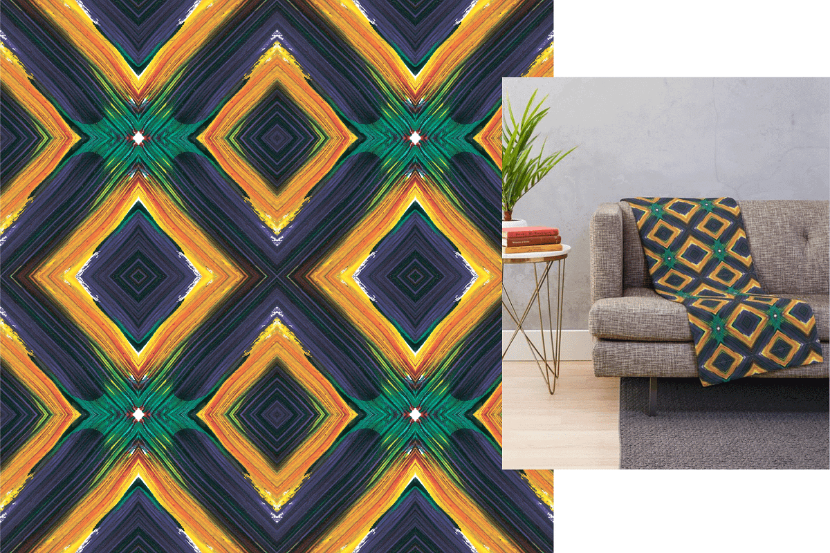 Patterns with acrylic brush strokes, a Pattern Graphic by Art Sproot (Photo 8 of 8)