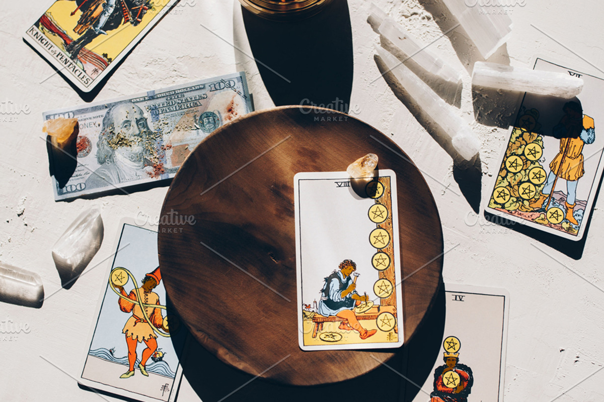 Magic Pentacles Tarot Photo Stock, an Arts & Entertainment Photo by House of Divine Style (Photo 15 of 15)