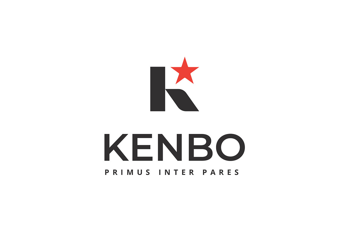 Kenbo Letter K Star Logo Template, a Branding & Logo Template by Tovarkovdesign (Photo 1 of 6)