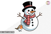 Cute Snowman Sublimation Bundle, a Graphic by crative8112 (Thumbnail 4 of 9)