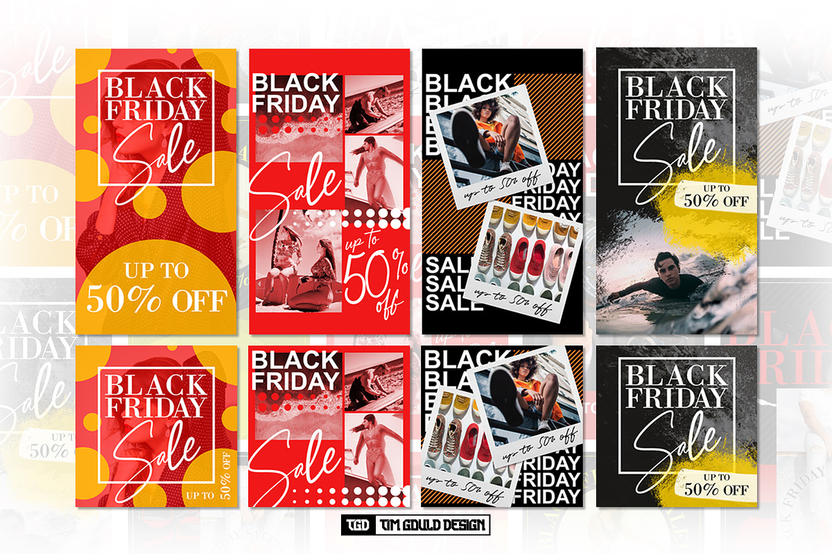Instagram Photoshop Templates, a Social Media Template by Tim Gould Design (Photo 2 of 3)