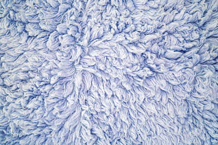 Blue large long fur containing background, fashion, and design, an Abstract Photo by SaulichPhoto