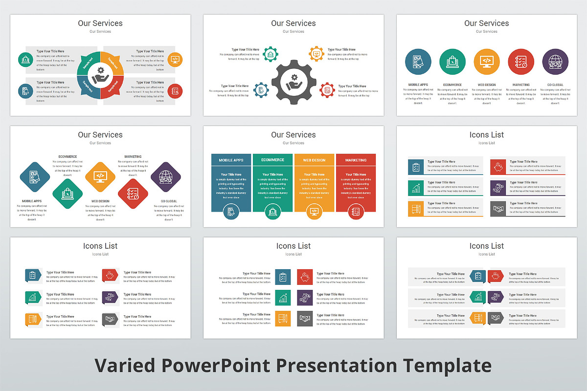 Business Bundle PowerPoint Templates, a Presentation Template by ...