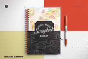 Kraft Scrapbook Mockup, a Product Mockup by Custom Scene (Thumbnail 4 of 8)