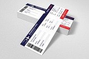 Boarding Pass Ticket Psd Templates, an Invitation Template by Psd Templates (Thumbnail 3 of 3)