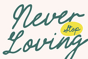 CS Megara Drawn, a Script Font by Craft Supply Co. (Thumbnail 2 of 8)