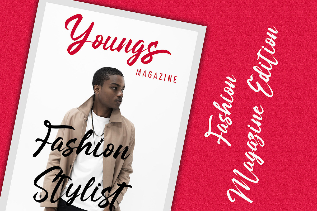 Angilla Denis - Brush Script Font, a Script Font by StringLabs (Photo 10 of 13)