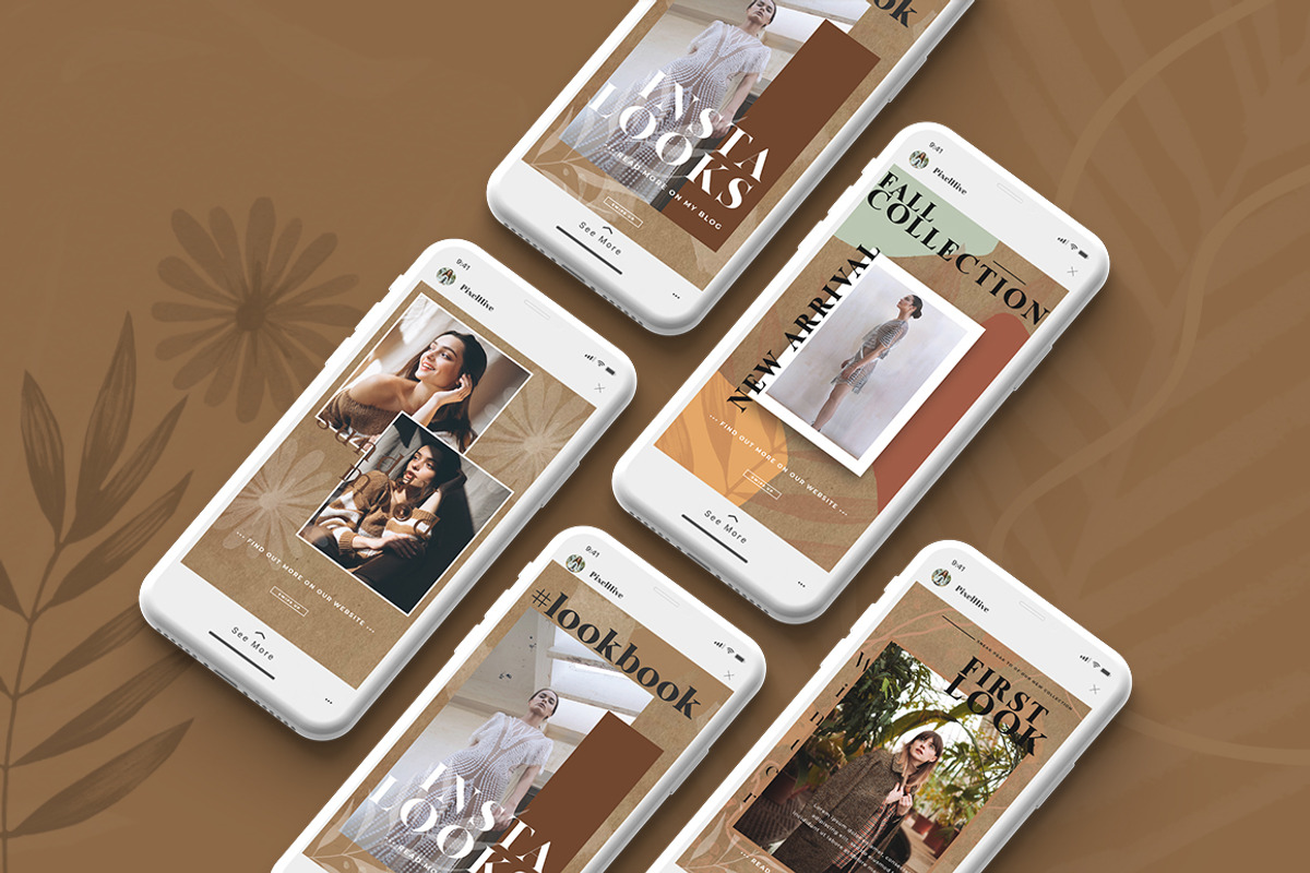 Cathy Instagram Posts And Stories, a Social Media Template by PixelHive Pro (Photo 14 of 14)