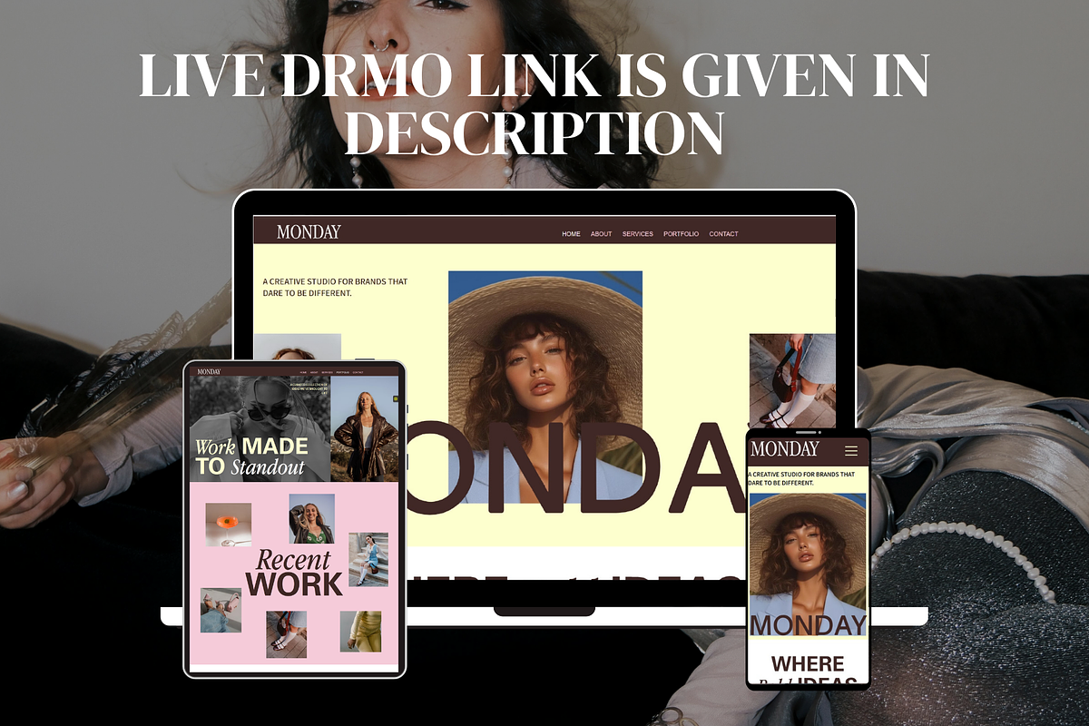 Creative Wix Studio Website Template, a Wix Template by AdvertFox (Photo 8 of 10)