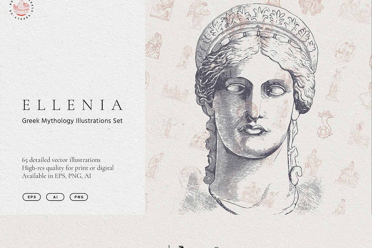 Vintage Bundle - 6600+ Illustrations, an Object Graphic by Nomad Visuals (Photo 6 of 46)