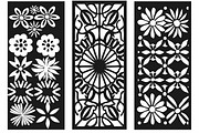 Elegant Floral Laser Cut Panel Bund, a Graphic by Creativeshirt (Thumbnail 7 of 10)