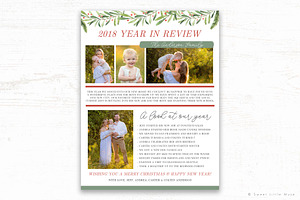 Year In Review Newsletter Template