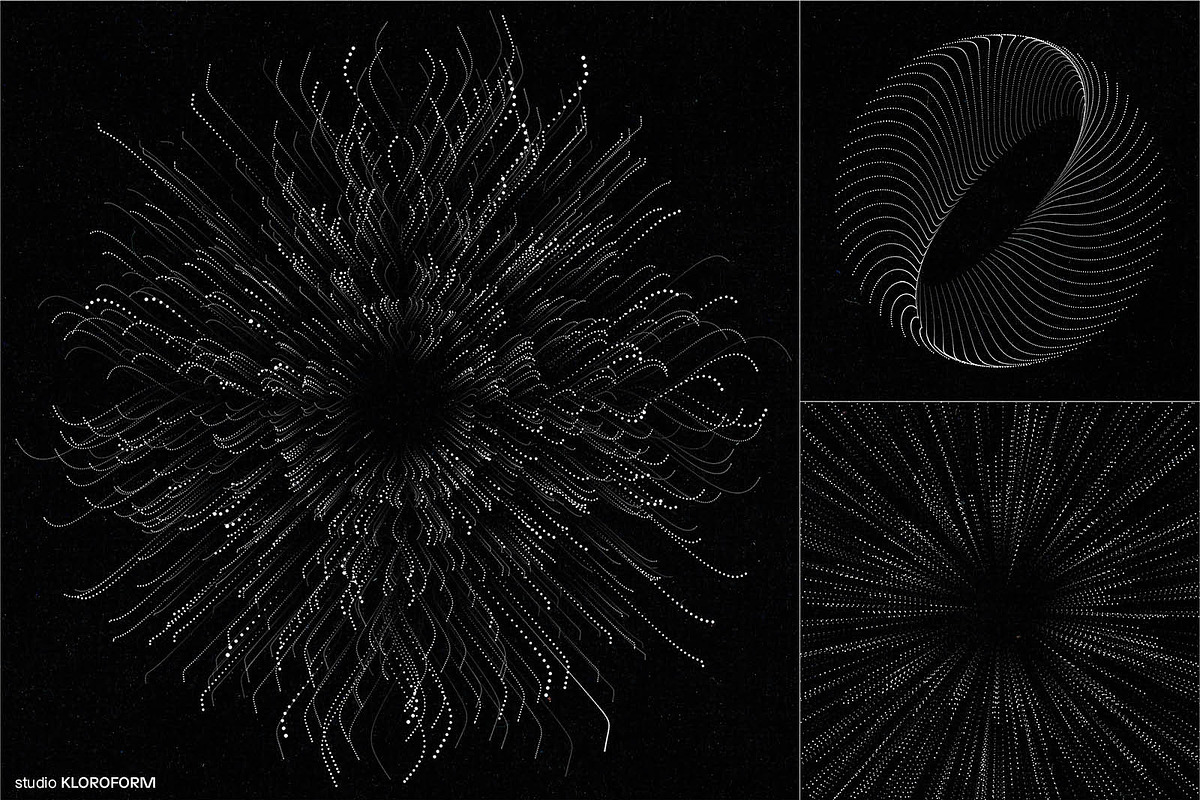 SPACE 6 - 55 dotted line objects, an Object Graphic by kloroform (Photo 3 of 20)