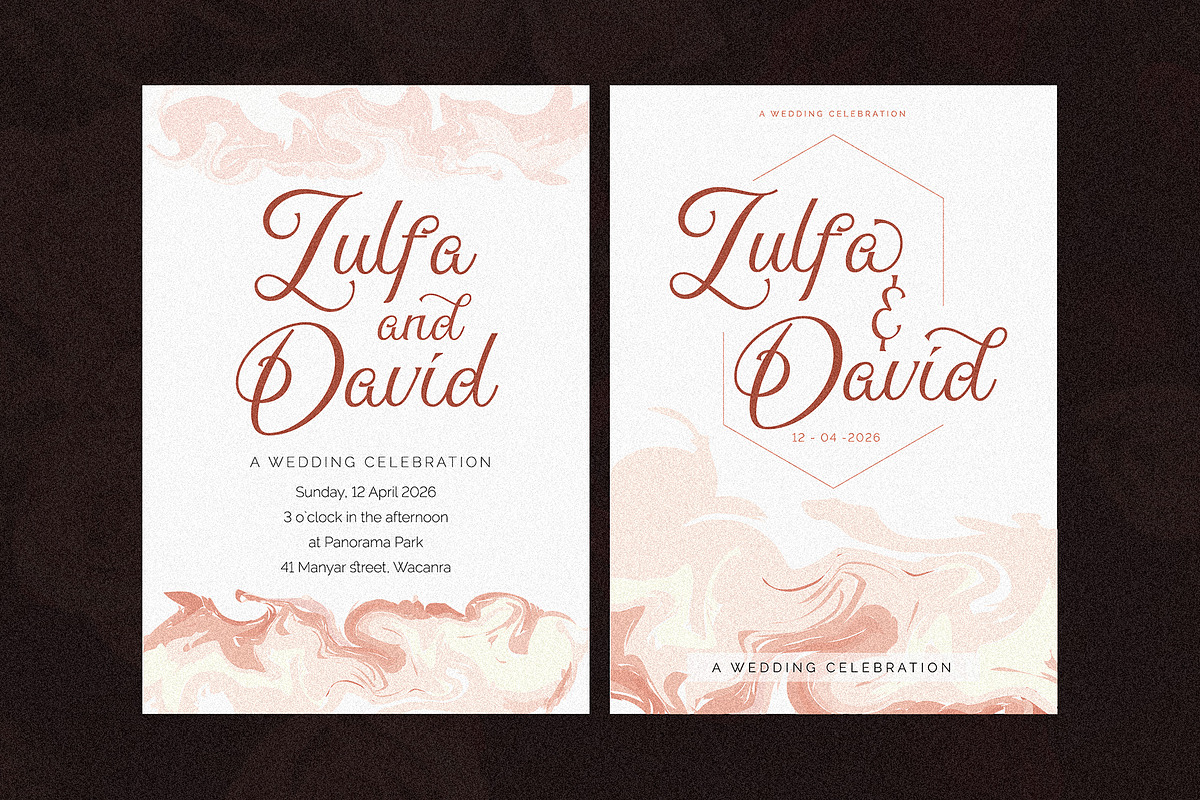 Ransvile Beauty | Wedding Script, a Script Font by StoricType (Photo 7 of 12)