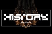 Armies Divided - Cyber Font, a Serif Font by 177Studio (Thumbnail 5 of 8)