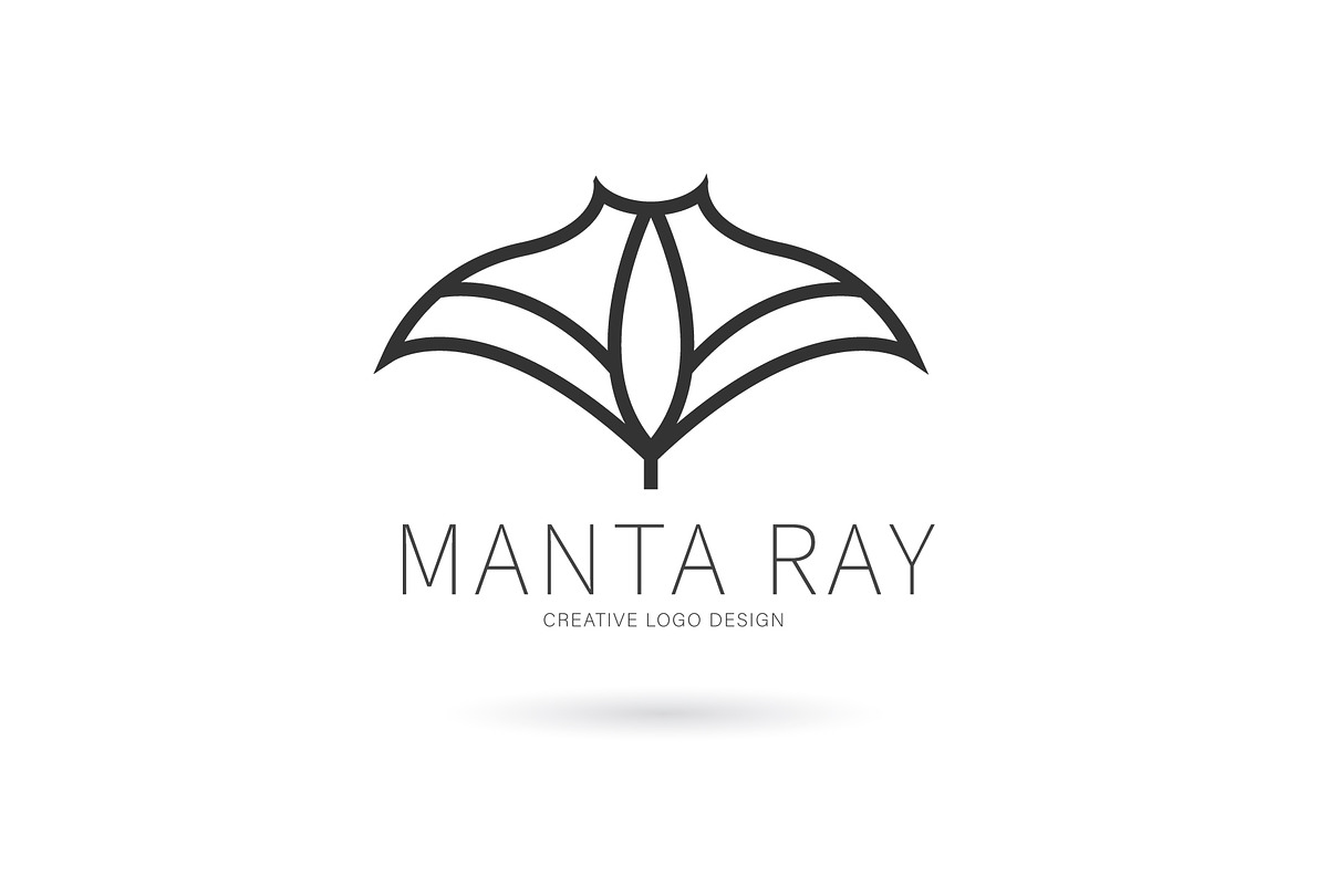 Manta ray logo, a Branding & Logo Template by Logocreative (Photo 3 of 3)