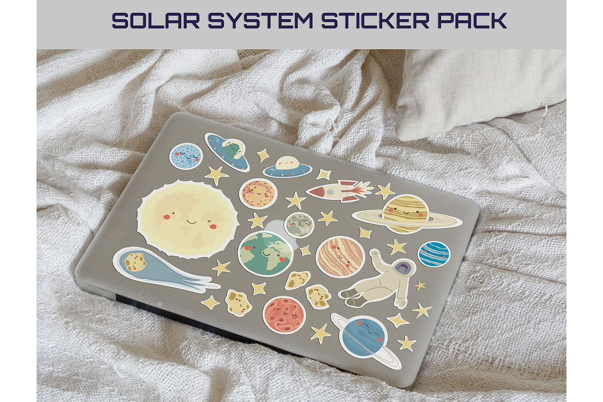 Solar system big design bundles., an Education Illustration by ann_etc (Photo 13 of 14)