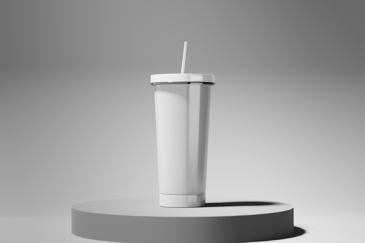 Modern 3D Tumbler Mockup, a Packaging Mockup by Designsation (Photo 3 of 3)