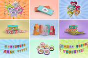 BUNDLE: Party Packaging Mockups, a Cups & Container Mockup by INCDesign (Thumbnail 9 of 11)