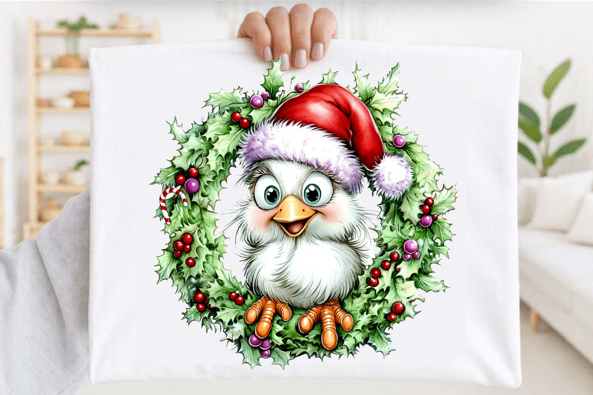 Funny Chicken Clipart Bundle., a Seasonal Illustration by SVGArt (Photo 5 of 5)
