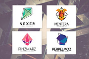 Futuristic & Geometric Logos Bundle, a Branding & Logo Template by AN Productions (Thumbnail 38 of 47)