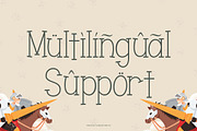 Zathura- Playful Display Font, a Font by Flawless And Co (Thumbnail 8 of 10)