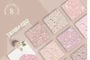 TERRAZZO - seamless pattern., a Texture Graphic by Collection by VY (Thumbnail 4 of 13)