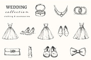 Elegant Wedding Illustration Bundle, an Object Illustration by NatalieArtShop (Thumbnail 5 of 13)