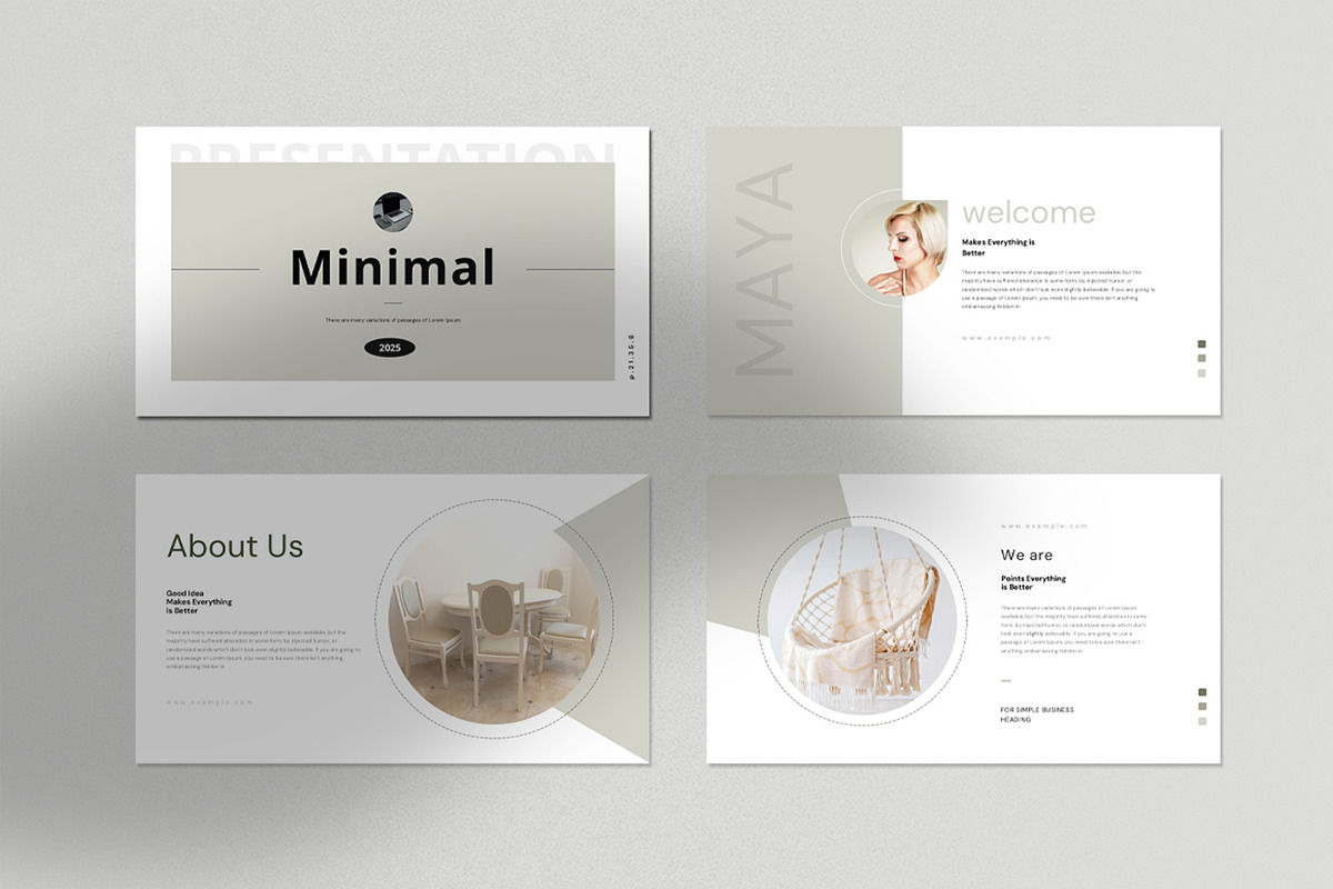 Minimal Presentation Template, a Presentation Template by Dream-Lab (Photo 2 of 7)