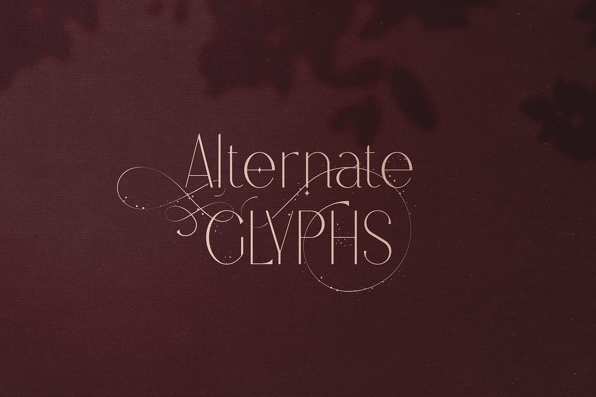 Forbidden Love - Display Font, a Serif Font by VP Fonts (Photo 17 of 20)