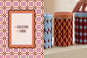 Geometric Patterns & Vector Frames, a Pattern Graphic by venimo (Thumbnail 5 of 14)