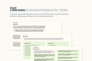 Instagram Visual Planner Template