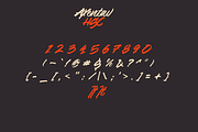 Axentav HSC, a Script Font by ilhamtaro (Thumbnail 9 of 11)