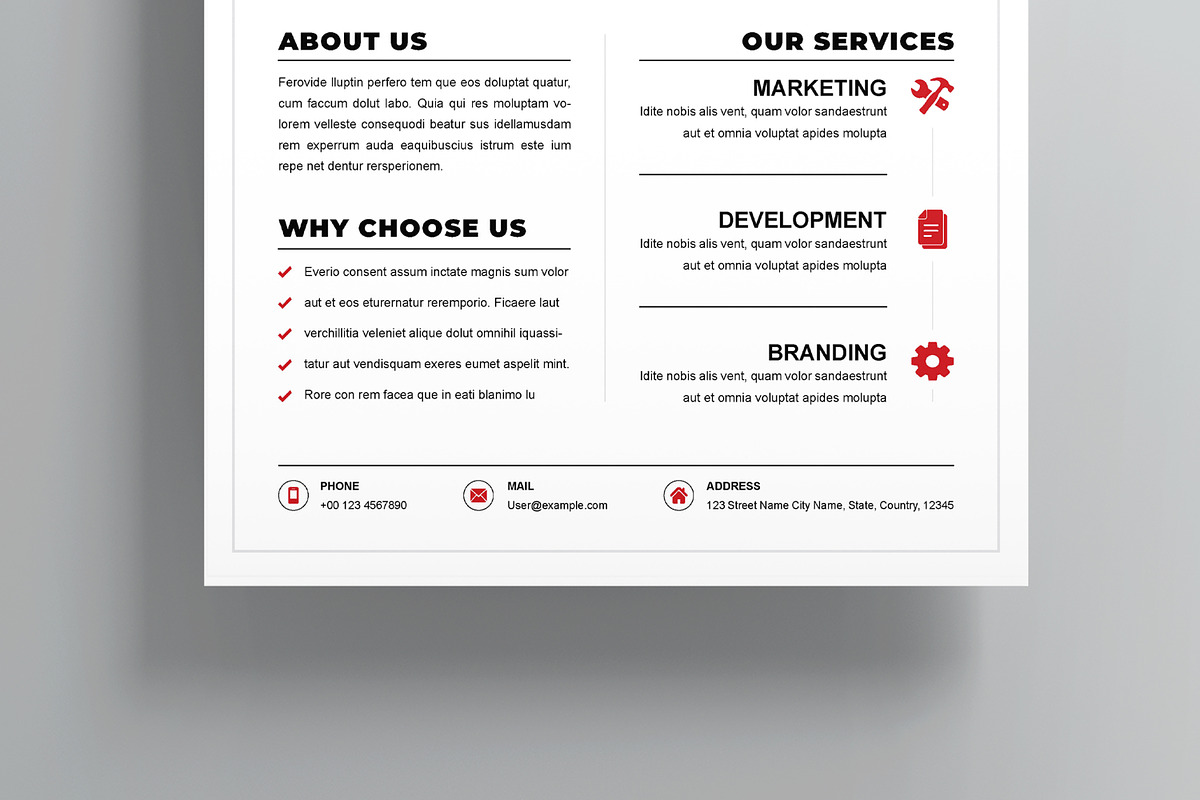 Corporate Flyer Design, a Flyer Template by MightyDesign (Photo 3 of 8)