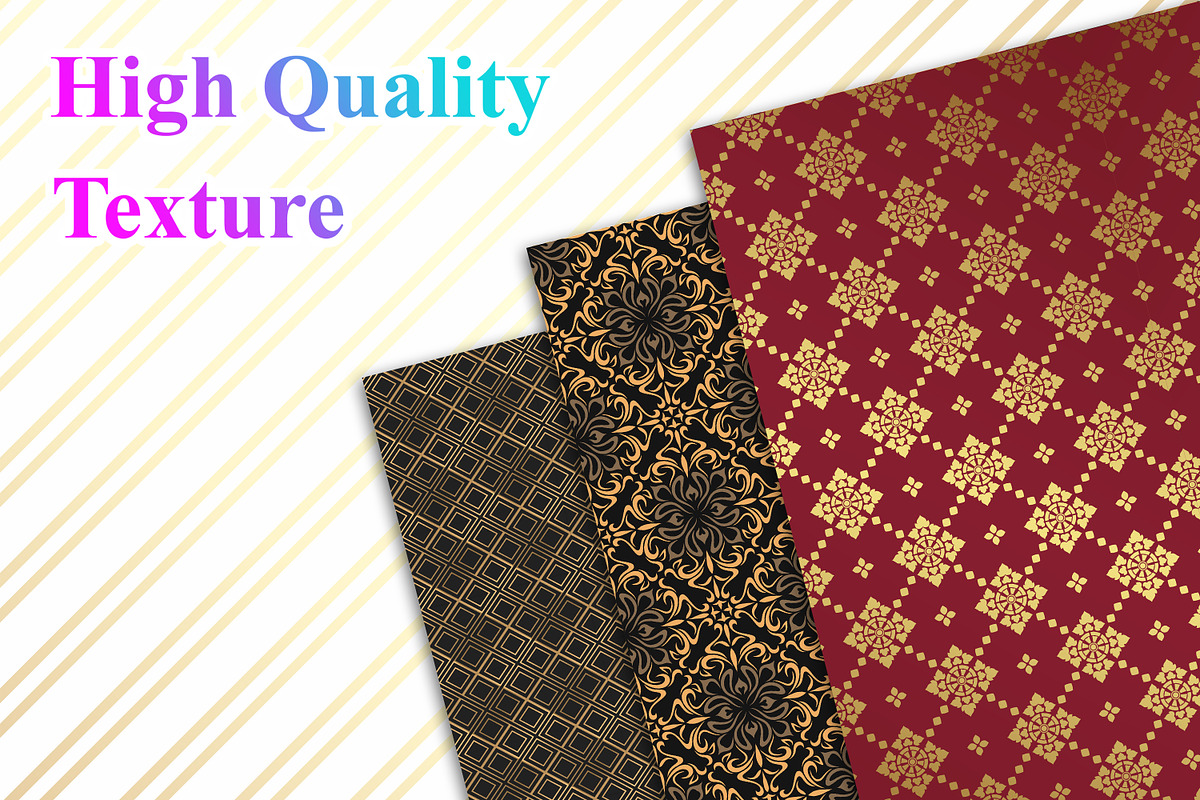 Luxury Pattern Set, a Pattern Graphic by Digital Studio (Photo 4 of 10)