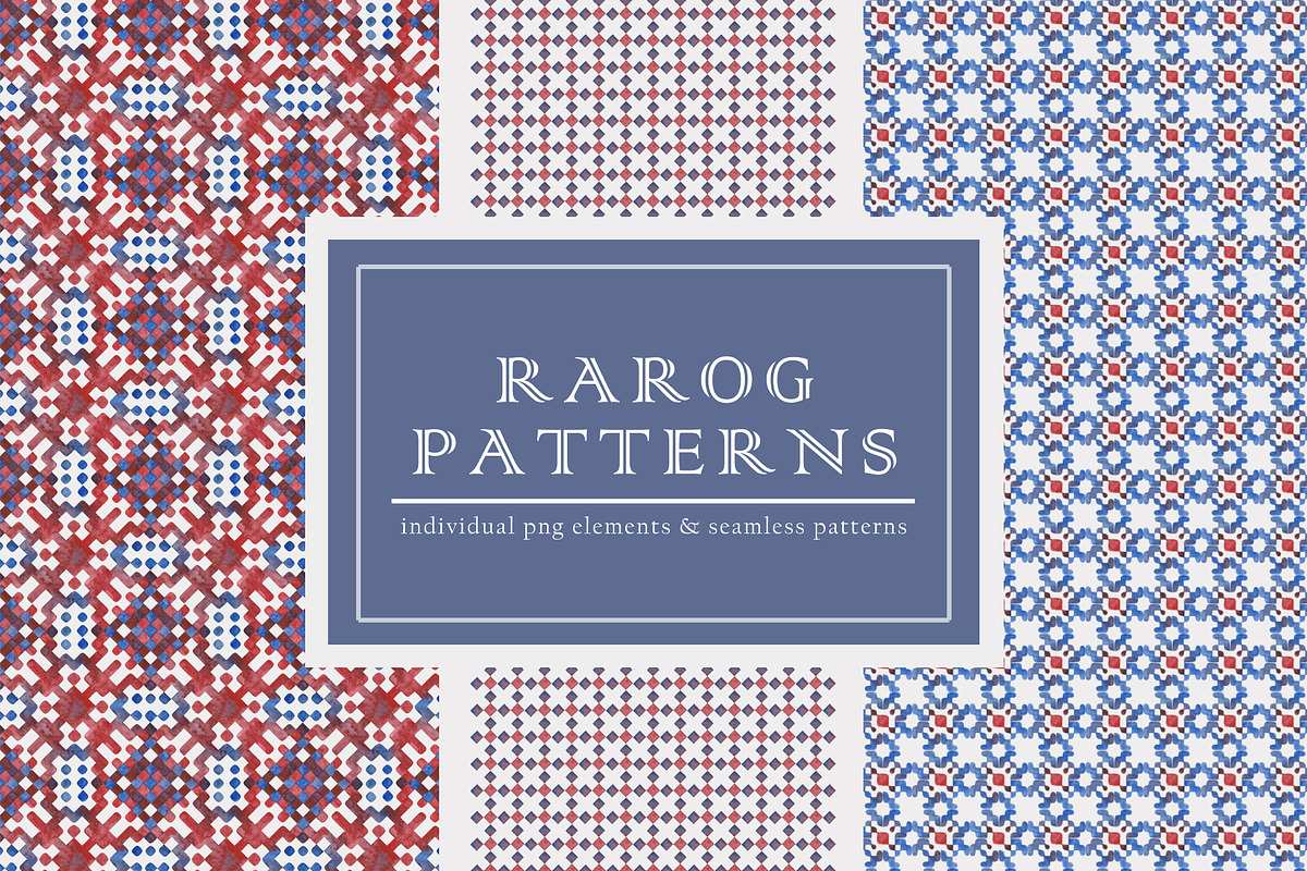 Rarog patterns, a Pattern Graphic by Elisa Ursa (Photo 1 of 5)
