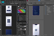 Ferlin - Vertical Business Cards, a Business Card Template by Ctrl space studio (Thumbnail 8 of 9)