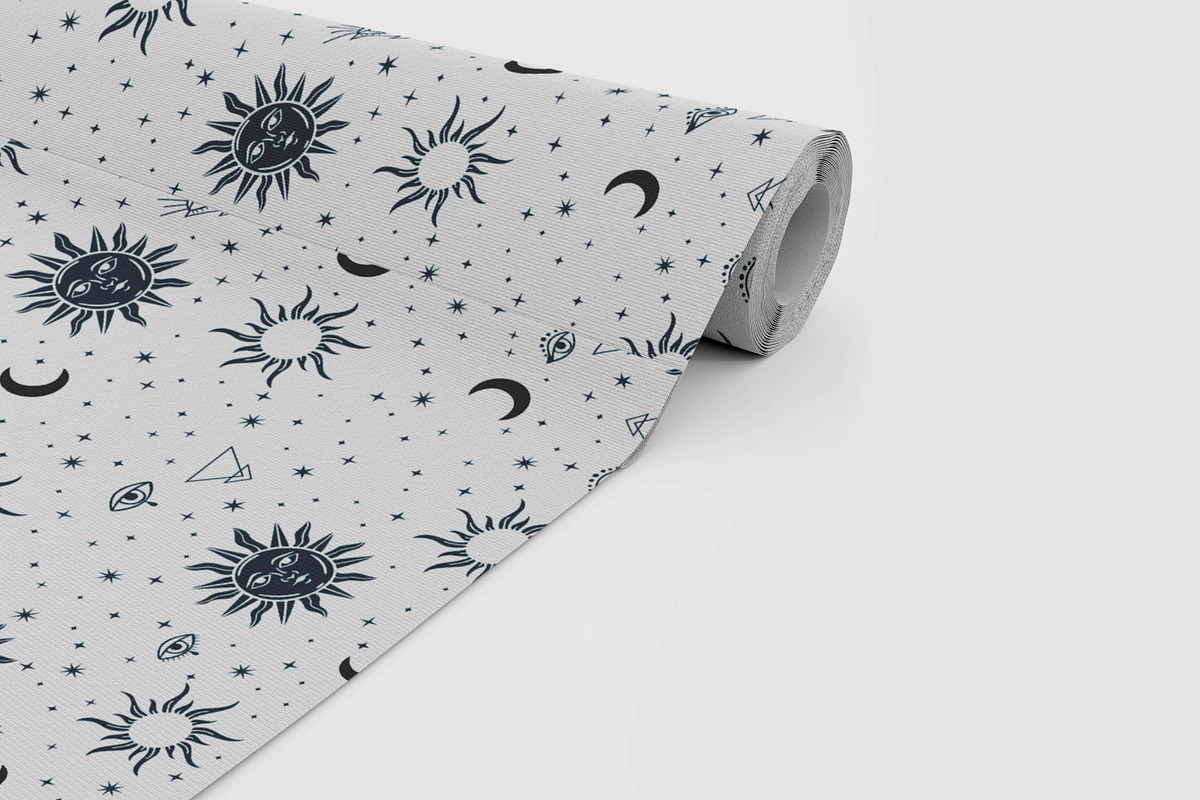 Zodiac Seamless Pattern, a Pattern Graphic by Digital Studio (Photo 4 of 5)