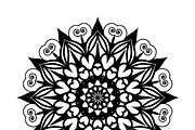 26 mandala vector background design, a Pattern Graphic by NJ Himel (Thumbnail 3 of 27)