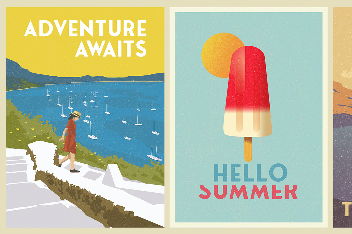 Fonseca Rounded +BONUS RETRO POSTERS, a Sans Serif Font by Nasir Udin (Photo 5 of 10)