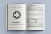 Medication Log Book, a Templates & Theme by Book2bees (Thumbnail 4 of 4)