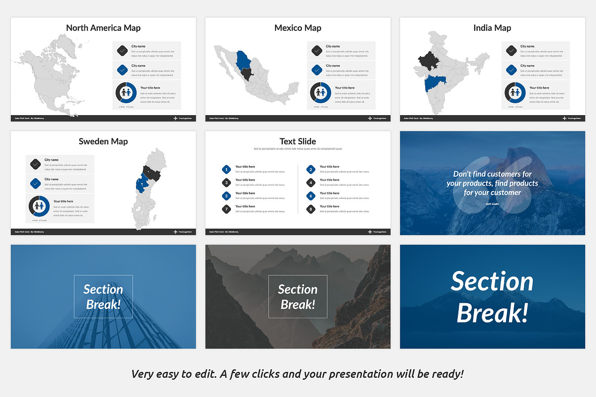 Best Sales Pitch Deck PowerPoint, a Presentation Template by SlideBunny (Photo 23 of 24)