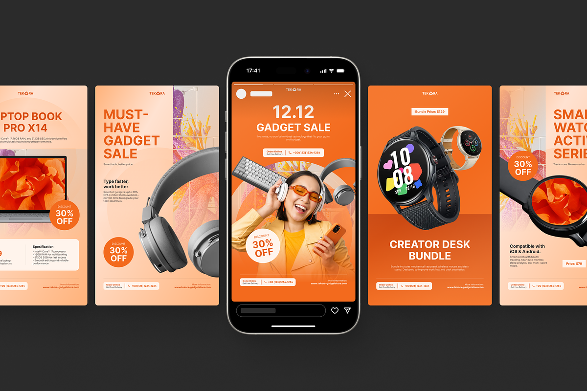 Tekora - Store Listing Image Social, a Social Media Template by SLAB! Design (Photo 3 of 8)