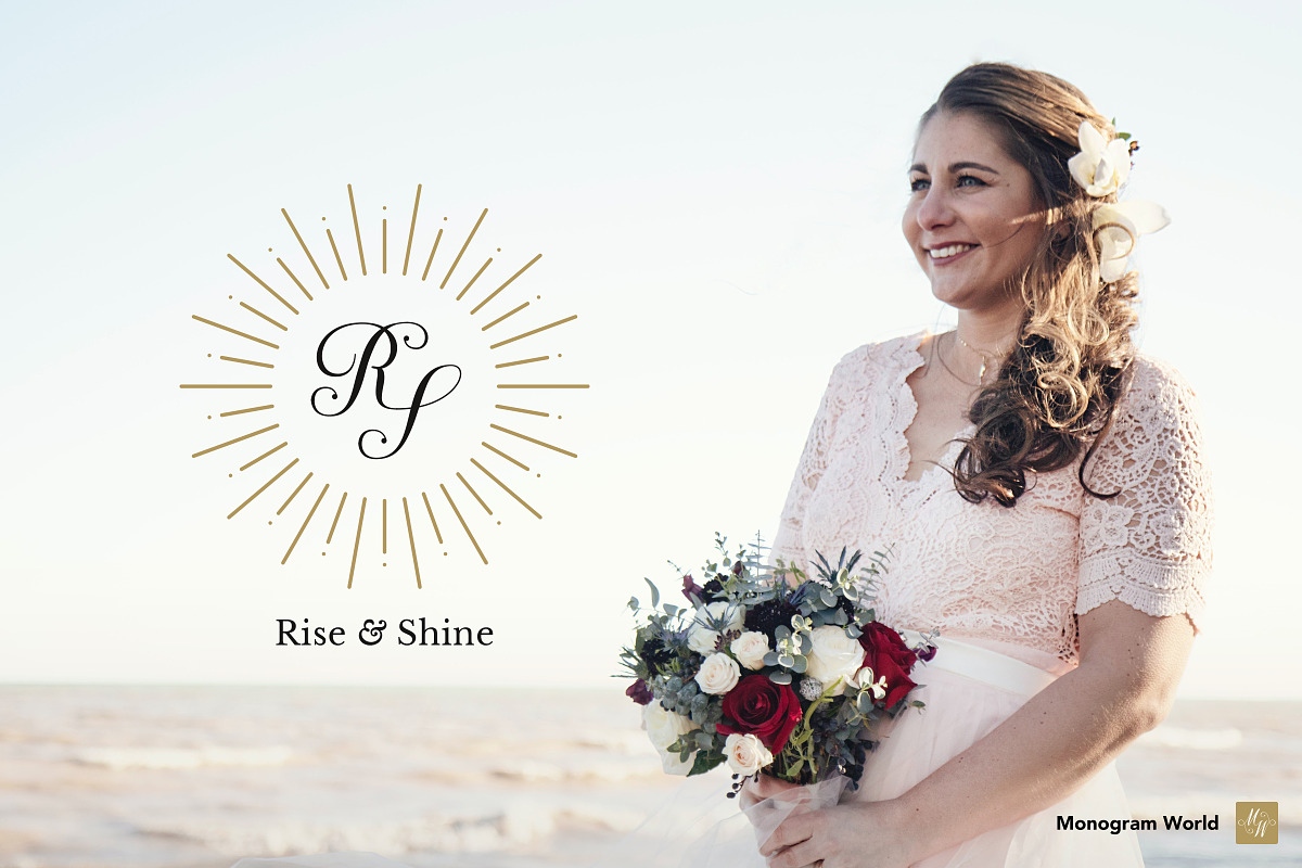 155 Frames for Wedding Monograms, a Decorative Illustration by Monogram World (Photo 17 of 17)