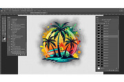 Halftone Backing & Shadow Kit, an Action Add-On by MRI STUDIO (Thumbnail 12 of 13)