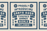 Santa Rosa Typeface Bundle, a Sans Serif Font by NienowBrand (Thumbnail 3 of 9)